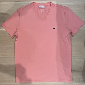 Lacoste V-Neck Pima Cotton Jersey T-shirt
